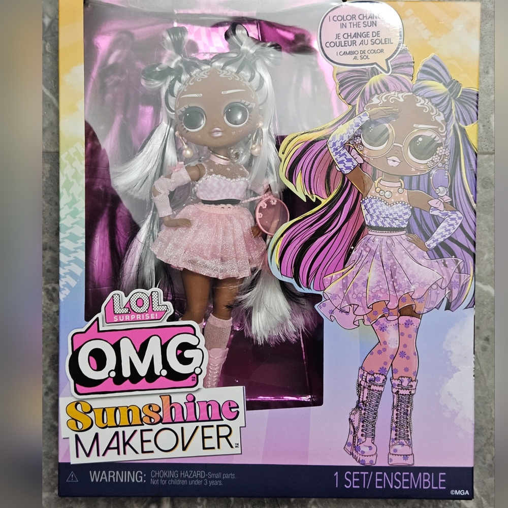 2 FOR $50 Brand New LOL Suprise OMG sunshine makeover doll